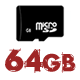 - MicroSD/SDHC/SDXC 64GB