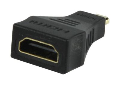 Adaptateur HDMI High Speed avec Ethernet HDMI Micro Mâle - HDMI femelle Noir