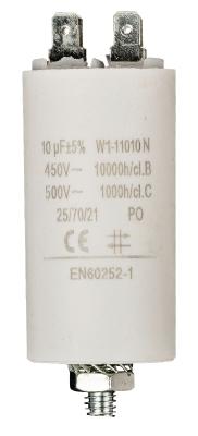 Fixapart W1-11010N Condensateur 10.0uf / 450 v + Aarde
