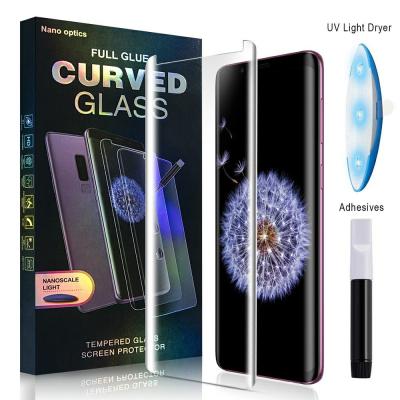 Film protecteur verre + Glue liquide UV 9H Samsung Galaxy S8+ G955 Incurvé