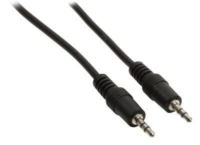 Câble audio Jack 3,5 mm stéréo mâle vers Jack 3,5 mm mâle 3 m noir