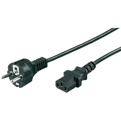 Câble Alimentation Schuko mâle droit - IEC-320-C13 Droit 1.5 m HDEO noir