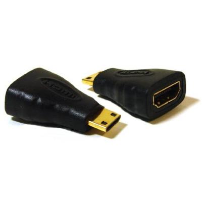 Adaptateur HDEO Extension HDMI Femelle à HDMI Mini Mâle plaque Or