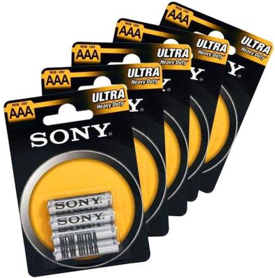 Pack de 48 piles SONY Zink-Chlorid Ultra R03 Micro AAA