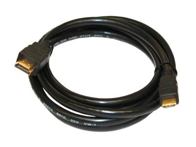 Câble HDMI-Mini HDMI 3D Highspeed avec Ethernet (3 Mètre)