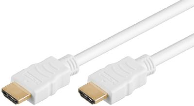 Câble HDMI&#x00002122; Haute Vitesse avec Ethernet 4K 1 Mètre Plaqué or