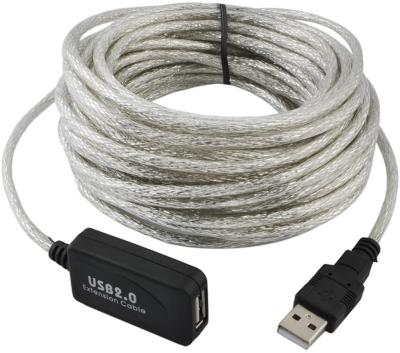 Rallonge Actif USB A/M - USB A/F - 10 mètres (Mâle-Femelle) repeteur avec signal amplifié