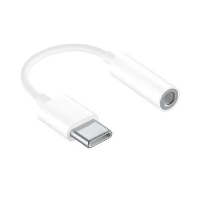 Adaptateur Micro USB Type C 3.1 vers Jack 3.5 femelle blanc