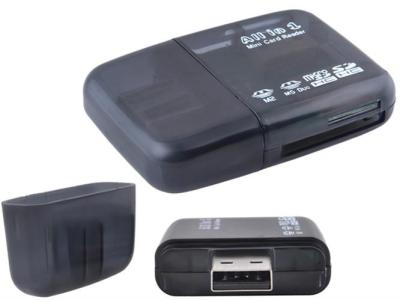Mini Lecteur de carte mémoire USB 2.0 HDEO tout en un