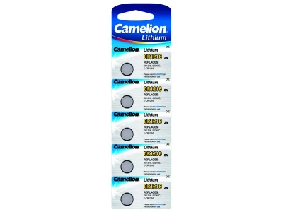 Pack de 5 piles Camelion Lithium CR1216 3V