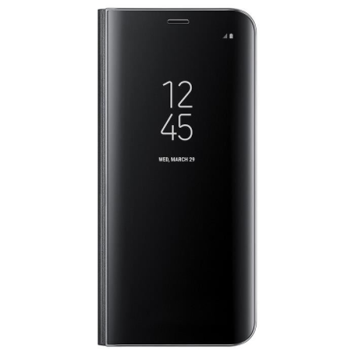 Etui Clear View Folio Noir pour Samsung Galaxy A70
