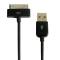 Cable Data et charge USB compatible Apple iphone 4/4S/IPAD IOS 8.0 Noir ou Blanc