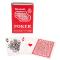 Jeu de 54 Cartes Royal Poker 100% plastique cartes à jouer HDEO