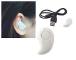 Mini casque intra-auriculaires Bluetooth 4.0 Microphone Blanc pour smartphone