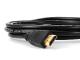 Câble HDMI High Speed 3D avec Ethernet FULL HD (3 Mètres) Plaqué or
