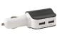 Dual Chargeur USB de voiture Adaptateur allume-cigare 2 x USB 3.1 A (2.1A + 1A) 12–24 V