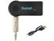 Goobay Adaptateur Bluetooth avec Prise Jack 3,5 mm 2 en 1 pour Microphone Mains Libres MP3